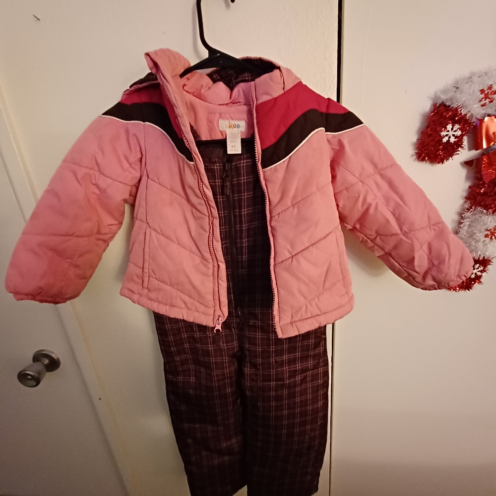 Coat and snowpants
